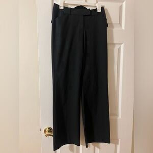 Tahari Arthur S Levine Classics Black Pinstripe Pants